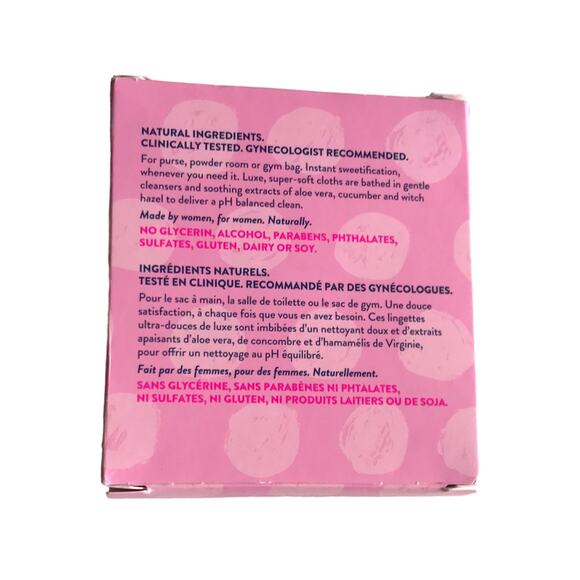 SweetSpot Travel Wipes Packet Box of 7 NIB New Skincare - Picture 9 of 10